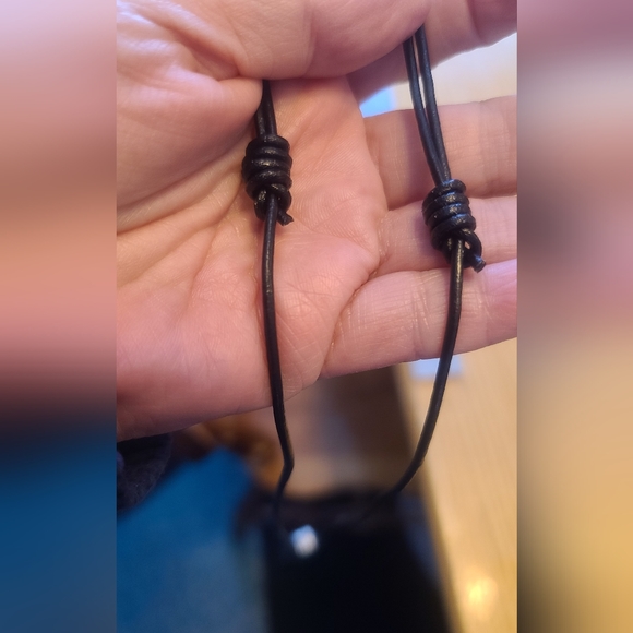 Love and Daisies Two-Sided Pendant Necklace - Hand Crafted - Picture 4 of 7